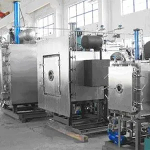 100-3000kg Dry Freezes Dried Milk Tablets Freezer Dryer Industrial Vacuum Freeze Drying Machine Dryer for Food Fruit thumbnail-2