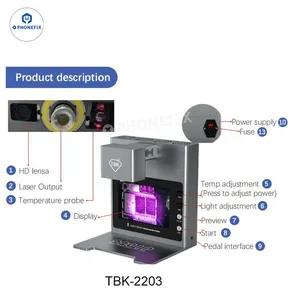 TBK Laser Welding Machine for Chip Desoldering Glue Removal thumbnail-5