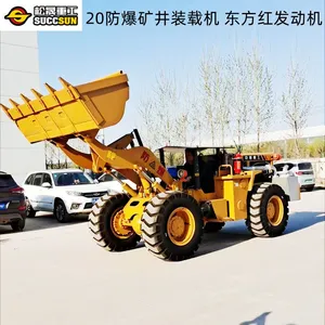 Narrow-bodied Mining Loader, With a Total Vehicle Width of 1.4 Meters 20 Tunnel Loader, Rollover Bucket Unloading thumbnail-3