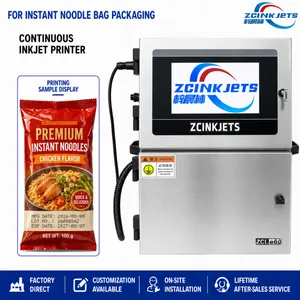 Instant Noodle Packaging Coding Machine for Plastic Film and Laminated Bags thumbnail-1