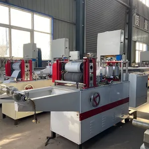 Fully Automatic Tissue Napkin Embossing Folding Production Restaurant Wedding Serviette Paper Making Machine thumbnail-4