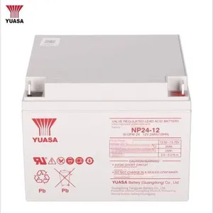 Yuasa Battery Np24-12 Lead-acid Maintenance-free 12v 24ah Special for Communication Equipment Room dc Screen and Ups Power Supply thumbnail-3