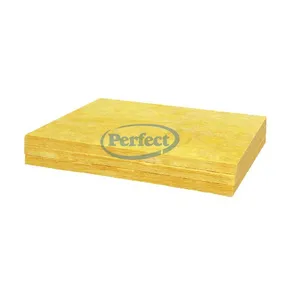 High Density Glass Wool Board, Fiberglass Insulation Panel, Sound & Heat Resistant Glasswool thumbnail-4
