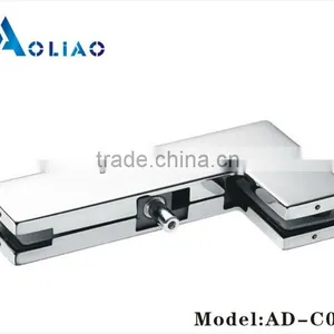 AD-C004 Curved Patch Fitting,Glass Door Upper Clamp thumbnail-1
