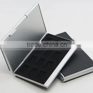 Leather Aluminum EVA 24 Micro SD TF Card Case Memory Card Storage Carrying Case Holder Protector thumbnail-6