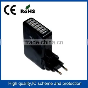 UK/EU/US/AU 6 Ports USB Charger 7A thumbnail-1