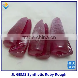 11 # Half Boules Pink Corundum Rough thumbnail-1