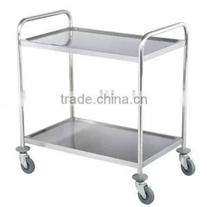 PRC-L2 Stainless Steel Dining Cart (dining Trolley, Service Cart) thumbnail-1