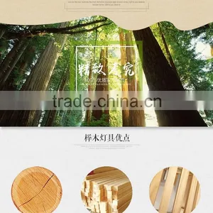 LED Wood Table Lamp LED Wood Table Light JK-879-02 Modern Lighting Decorative Wood Base Bulb Table Lamp thumbnail-6