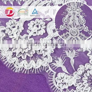 New Product Cheap Underwear Cotton Embriodered Guipure Lace for Dress China thumbnail-6