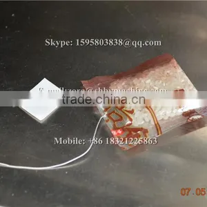 Automatic Small Tea Pouch Packaging Machine With Inner Outer Bag Thread and Tag thumbnail-4