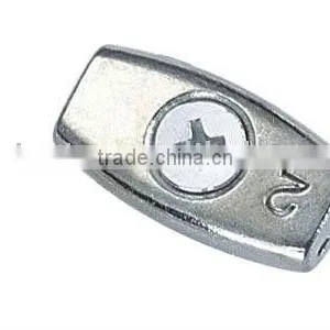 Zinc Alloy Steel Electric Galvanized Casted Egg Shaped Wire Rope Clip 2-6mm Quality Choice thumbnail-6