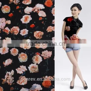 Poly Knit sp Print Fabric Printing Fabrc Polyester Ptinted Fabric Digital Print Fabrics thumbnail-1