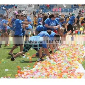 Keliwow Colorfull Latex Water Balloon Bunch Balloons for Summer Out Door Game With 111pcs per Bag Supplier's Choice thumbnail-1