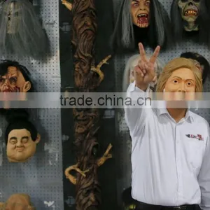 Hillary Clinton Rubber Mask 2016 President Candidate Mask Hillary Clinton Face Mask thumbnail-1