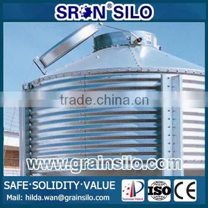 Hot Galvanized Silo Poultry Farm for Chicken Pig Sheep Feed Silo thumbnail-3