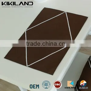 Simple Style Chocolate Fabric Placemat thumbnail-1