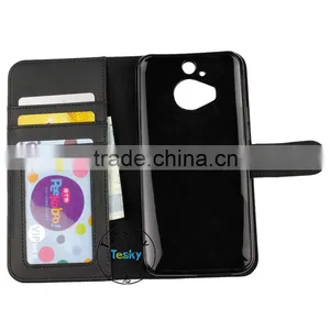 Case For HTC One M9 Plus Case Leather Card Slots thumbnail-2