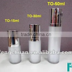 Cosmetic Cream PETG Airless Bottle 15ml 30ml 50ml thumbnail-1