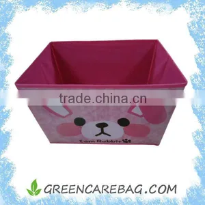 Non Woven Fabric Storage Bins Organizer Container thumbnail-2
