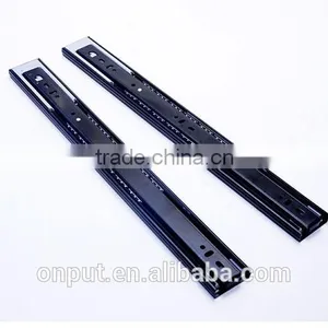 Buffer 3-fold Soft Closing Ball Bearing Slide for Wardrobe Supplier's Choice thumbnail-2