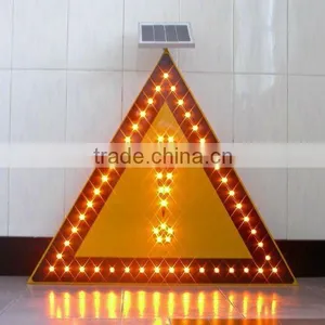 RSG Reflective Solar Traffic Sign / Aluminum Board Led Reflective Sign thumbnail-5