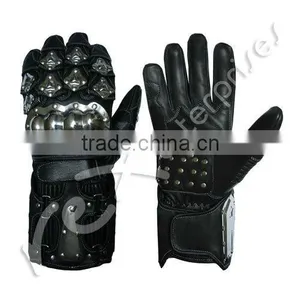 Leather Motorbike Motorcycle Racing Sports Gloves thumbnail-1