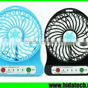 Hot Selling Powerful Wind Rechargeable Table Fan Portable Fan Hand Fan thumbnail-1