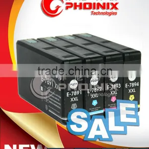 Printer Inkjet, Printing Inks Cartridge For Epson T7891, T7892, T7893, T7894,WF-5110DW/WF-5190/ 5620 / 5690DWF thumbnail-1