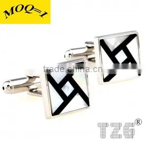 TZG01605 Shell Cufflink thumbnail-1