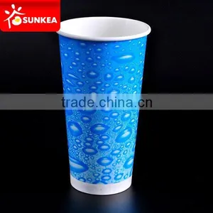 Paper Milk Shake Cup / Cold Paper Cup thumbnail-1