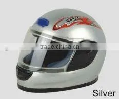 Silver Color Sport Racing Full Helmets/Helmets for Motorcycle thumbnail-1