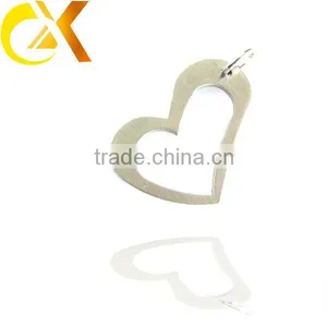 Manufacturer 316L Stainless Steel Jewelry Heart Shape Pendants thumbnail-1