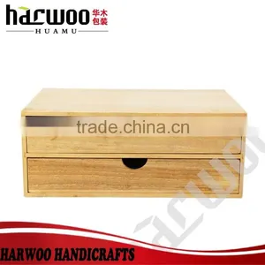 Pine Wood Unfinished Decorated Box,simple Wooden Display Box With Layers,custom Wooden Storage Box thumbnail-5
