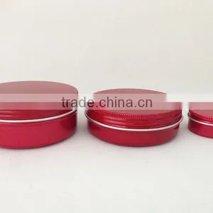 Tinted Aluminum Skin Care Cosmetic Cream Jars 100ml thumbnail-1