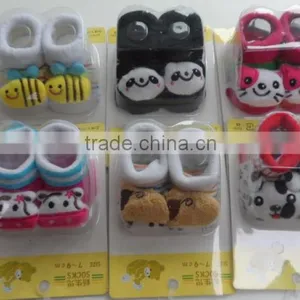 BC1095 Cheap Antislip Animal Designs Baby Socks thumbnail-1