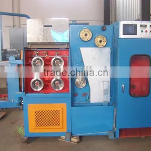 15Dies Fine Wire Drawing Machine With Online Annealer Copper Wire Processing Equipment thumbnail-3