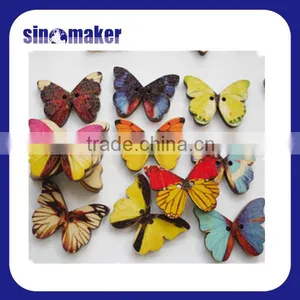 15mm Fashion DIY Wooden Button thumbnail-2