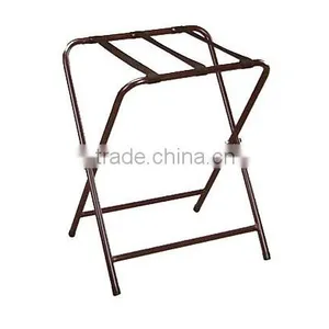 GZ MAX X-4 Coffee Color Powder Coated Metal Luggage Rack for Hotels thumbnail-1