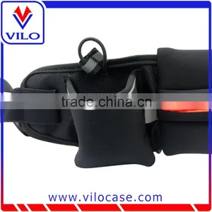 High Quality 2 Porkets Sports Waist Belt Hold Bottle Water and Bluetooth Speaker thumbnail-4