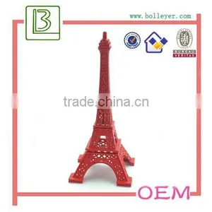 Colorful Metal Eiffel Tower Wedding Centerpieces thumbnail-3