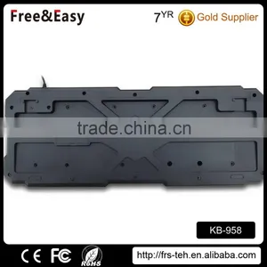 2016 Hot Sale Cheap Wired Multimedia-Gaming Keyboard for PC thumbnail-3