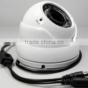 High Performance Outdoor Camera 2.8-12mm Manual Zoom Lens Metal 800TVL 36pcs ir Leds Sony Effio-A Dome Analog Camera thumbnail-4