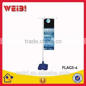 Custom Flying Banner Portable Stand Flag Pole thumbnail-1