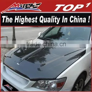 Carbon Hood for LEXUS 98 05 IS200 ALTEZZA-Style K Bonnet With Holes thumbnail-1