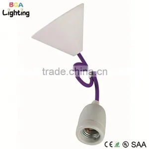 E27 Screw Porcelain Suspended Lighting With Ceramic Lamp Socket thumbnail-1