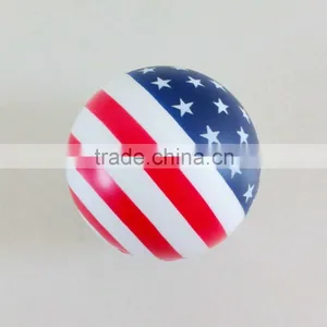 US Flag Stressball pu Foam Ball of Stars and Stripes thumbnail-2