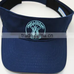 Custom 100% Cotton Sun Visor Hats thumbnail-3