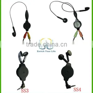 Newest 3.5mm Retractable Earphone thumbnail-1