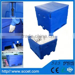 Fish Tub and Fish Frozen Storage Bin Fish Transport Container thumbnail-1